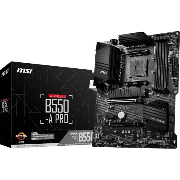 Msı B550-A Pro AM4 DDR4 Bellek 4400(OC) HDMI DP M.2 USB3.2 ATX Anakart Msı B550-A Pro AM4 DDR4 Bellek 4400(OC) HDMI DP M.2 USB3.2 ATX Anakart