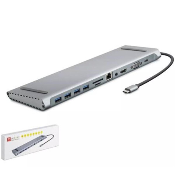 HADRON HDX7854 TYPE-C HDTV COMBO TYPE-C + HDMI 4K 30Hz + 4-USB3.0 + VGA + AUDIO + HADRON HDX7854 TYPE-C HDTV COMBO TYPE-C + HDMI 4K 30Hz + 4-USB3.0 + VGA + AUDIO +