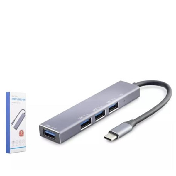 HADRON HDX7043 TYPE-C HUB 4-USB3.0 GRİ HADRON HDX7043 TYPE-C HUB 4-USB3.0 GRİ