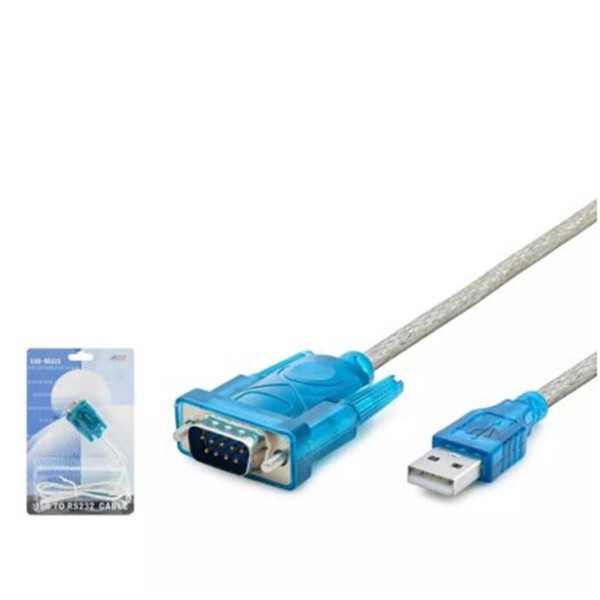 HADRON HDX7512 USB TO RS232 KABLO 84CM SILVER HADRON HDX7512 USB TO RS232 KABLO 84CM SILVER