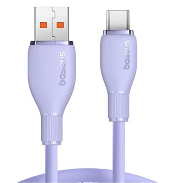 Baseus P10355703511-00 Pud. USB To C 100W Kablo 1.2m-Mor Baseus P10355703511-00 Pud. USB To C 100W Kablo 1.2m-Mor