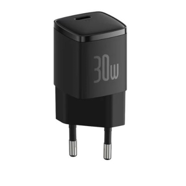 BASEUS CCXF000301 Cube Pro USB-C Hızlı Şarj Cihazı 30W Siyah BASEUS CCXF000301 Cube Pro USB-C Hızlı Şarj Cihazı 30W Siyah