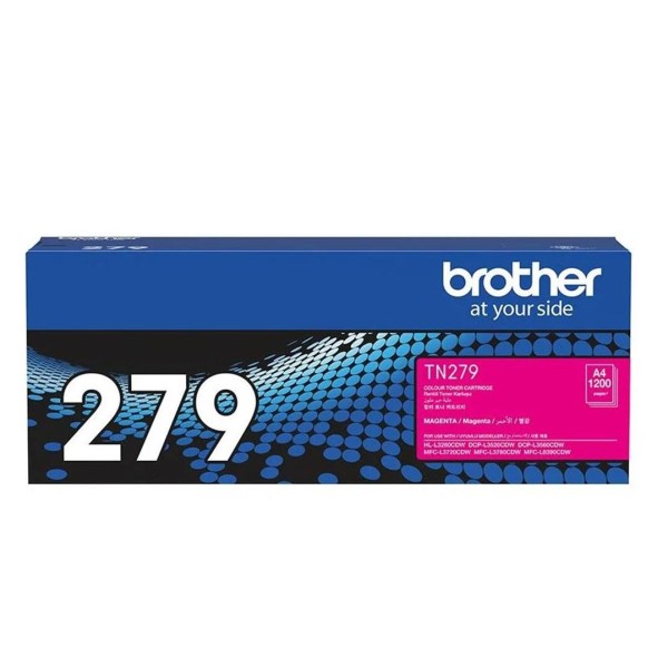 Brother TN-279M Magenta Kırmızı Toner HL-L3280CDW DCP-L3520-3560 MFC-L3720-3760-8390 1.200 Sayfa Brother TN-279M Magenta Kırmızı Toner HL-L3280CDW DCP-L3520-3560 MFC-L3720-3760-8390 1.200 Sayfa
