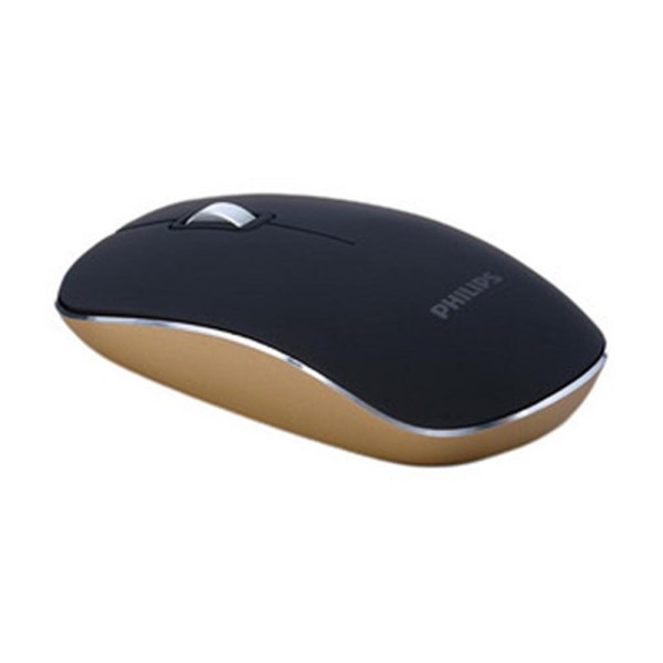 Philips SPK7323-93 Black and Gold Kablosuz Sessiz Optik Mouse Philips SPK7323-93 Black and Gold Kablosuz Sessiz Optik Mouse