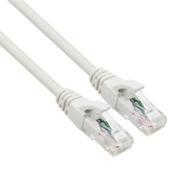 Vcom NP612B-2.0 Cat6 2.0MT Gri Utp Patch Kablo