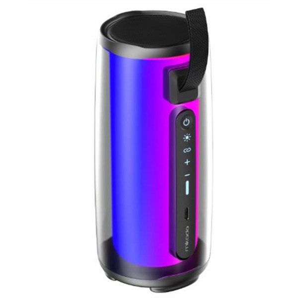 Mikado MD-17BT Capella Siyah 10W 1 RGB Mikrofonlu Kart-Aux-Usb TWS 1800 mAh Bataryalı Speaker Mikado MD-17BT Capella Siyah 10W 1 RGB Mikrofonlu Kart-Aux-Usb TWS 1800 mAh Bataryalı Speaker