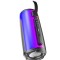 Mikado MD-17BT Capella Siyah 10W 1 RGB Mikrofonlu   Kart-Aux-Usb TWS 1800 mAh Bataryalı Speaker