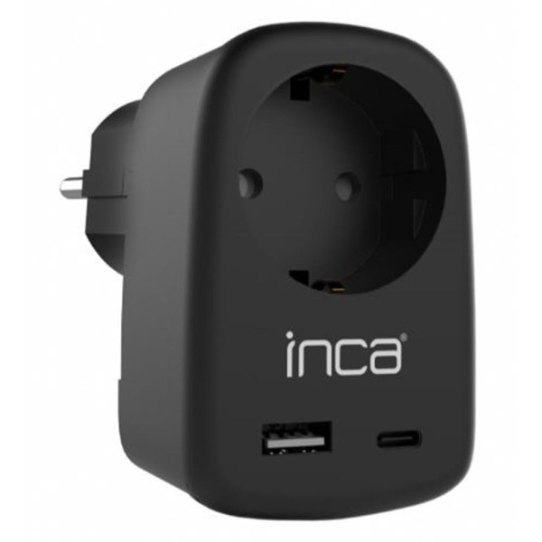 INCA IPW-42SY TYPE-C+ USB-A Giriş Soketli Duvar Prizi INCA IPW-42SY TYPE-C+ USB-A Giriş Soketli Duvar Prizi