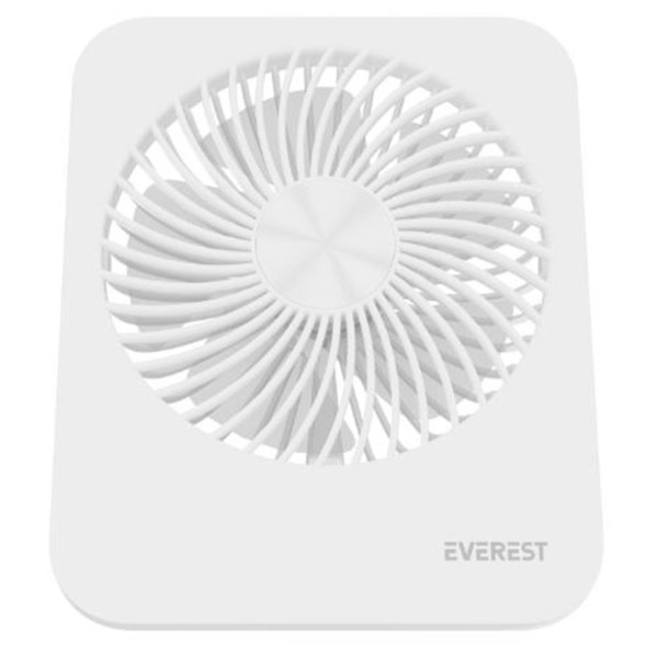 Everest EFN-601 Beyaz 2000mAh 4 Kademeli 4000RPM Hız Metal Ayak Masaüstü Usb Fan Everest EFN-601 Beyaz 2000mAh 4 Kademeli 4000RPM Hız Metal Ayak Masaüstü Usb Fan