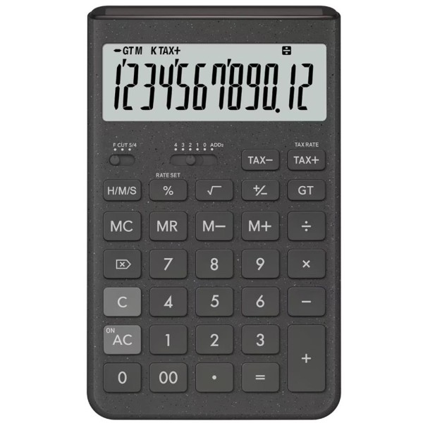 Casio JT-200T-GY 12 Hane Gri Masa Üstü Hesap Makinesi
