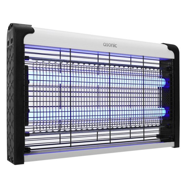 Asonic AS-A29 Siyah Büyük Boy 6W+ 2000V Zincir Askısılı İki Ledli Sinek Öldürücü Asonic AS-A29 Siyah Büyük Boy 6W+ 2000V Zincir Askısılı İki Ledli Sinek Öldürücü