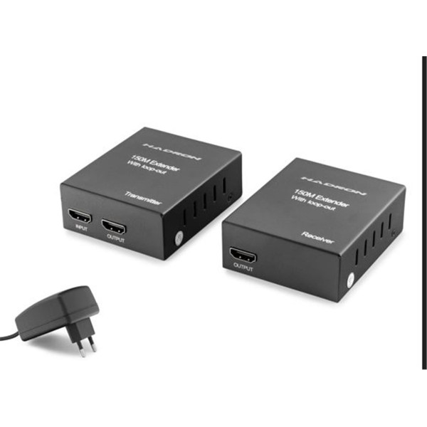 Hadron Hdx1369 150M Hdmi Extender Loop Out 1080P Siyah Hadron Hdx1369 150M Hdmi Extender Loop Out 1080P Siyah