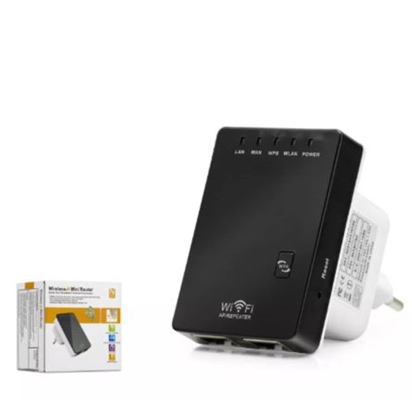 Hadron Hd9101 Wifi Repeater+ Router+Ap 300Mbps Siyah