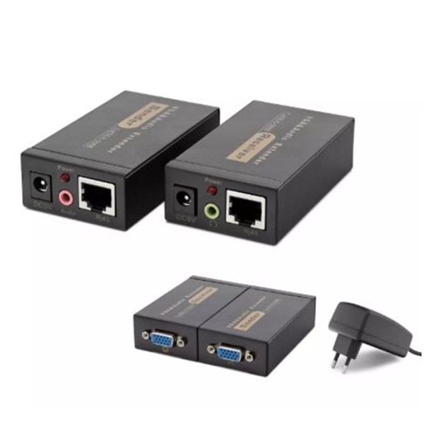 Hadron Hdx1318 100M Vga + Audio Extender 1920×1440 @ 60Hz Siyah Hadron Hdx1318 100M Vga + Audio Extender 1920×1440 @ 60Hz Siyah