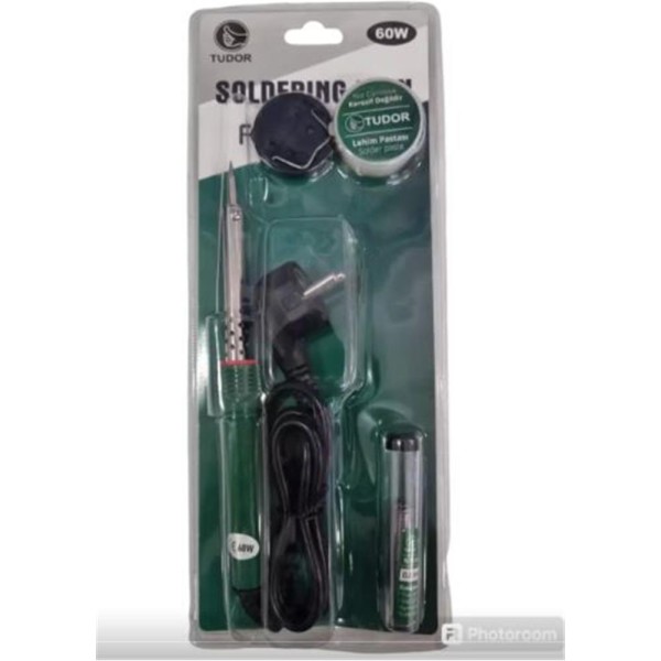 TUDOR SOLDERING IRON KALEM HAVYA SETİ 60W  HB-S026