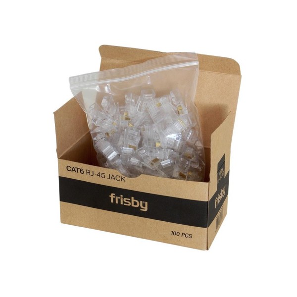 Frisby FNW-RJ4524N 100lü UTP rj45 Konnektör Frisby FNW-RJ4524N 100lü UTP rj45 Konnektör