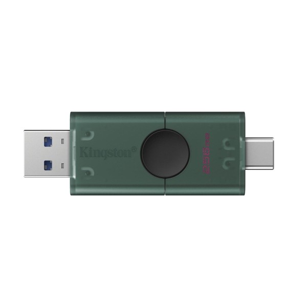 Kingston DTDEG2-256GB 256GB USB-A + USB-C 3.2 Gen 1 DataTraveler DuoG2 Flash Bellek