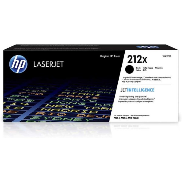 Hp 212X Black Siyah Yüksek Kapasite Toner W2120X Hp 212X Black Siyah Yüksek Kapasite Toner W2120X