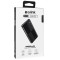 S-link IP-G12N 10000mAh Micro+Usb+ Type-C Giriş+Çıkış Siyah Taşınabilir Pil Şarj Cihazı Powerbank