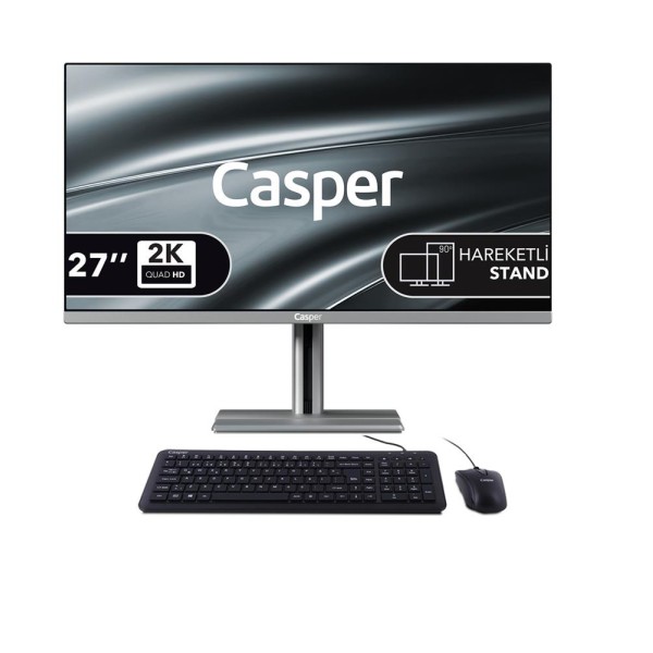 Casper Nirvana A97.255H-BE00X-V-G Gri Ultra 7 255H Ai 16GB 480GB NVME 27 Casper Nirvana A97.255H-BE00X-V-G Gri Ultra 7 255H Ai 16GB 480GB NVME 27