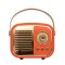 Mikado MD-24BT Echoes 3W 800mAh Turuncu Usb+TF Kart+Bluetooth Destekli Klasik Retro Müzik Kutusu