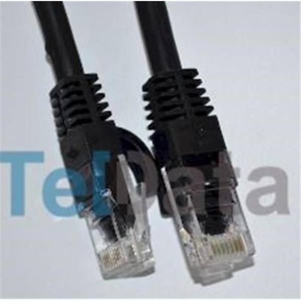 Teldata TLD-2000S Cat6 20MT Siyah Utp Patch Kablo Teldata TLD-2000S Cat6 20MT Siyah Utp Patch Kablo
