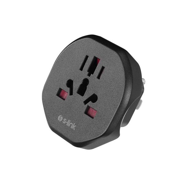 S-link SL-WA9 Üniversal Priz Çevirici S-link SL-WA9 Üniversal Priz Çevirici