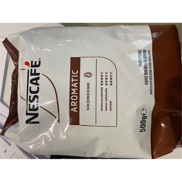 Nestle Nescafe 500GR Aromatıc Kahve (Kahve Makinaları İçin) Nestle Nescafe 500GR Aromatıc Kahve (Kahve Makinaları İçin)