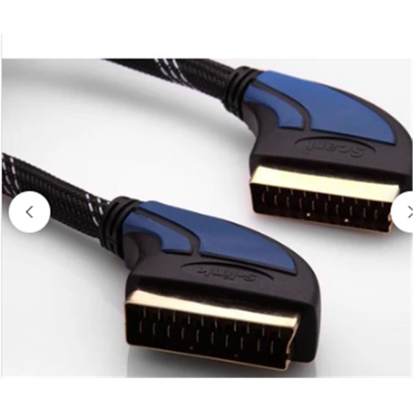 S-LİNK SLX-938 SCART TO SCART 10MT S-LİNK SLX-938 SCART TO SCART 10MT