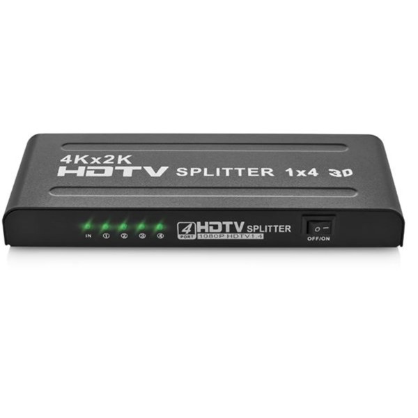 Enkado EKD-HS14 HDMI 4 Port Çoklayıcı 4K Enkado EKD-HS14 HDMI 4 Port Çoklayıcı 4K
