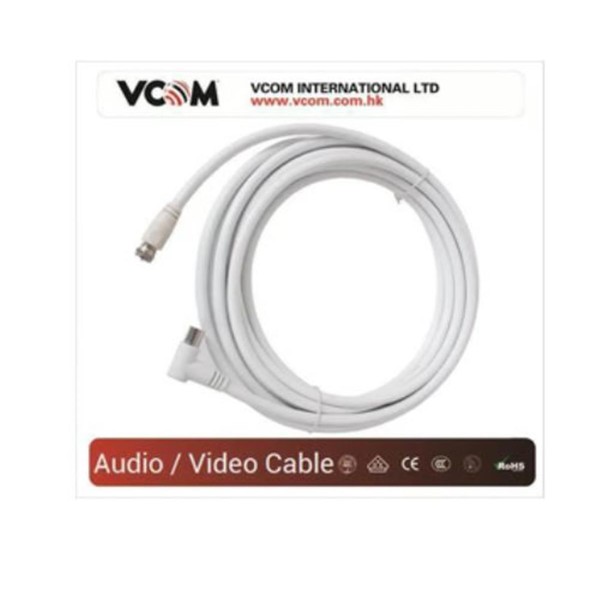 Vcom CV612 5mt Analog Tv RG6 Uydu Kablo Vcom CV612 5mt Analog Tv RG6 Uydu Kablo