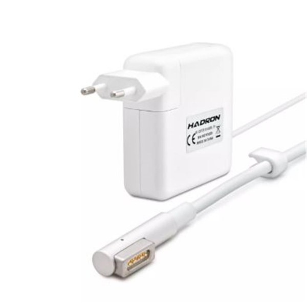 Hadron HD797 APPLE Uyumlu 18.5V 4.6A 85W Laptop Adaptörü (L Tip) Beyaz Hadron HD797 APPLE Uyumlu 18.5V 4.6A 85W Laptop Adaptörü (L Tip) Beyaz