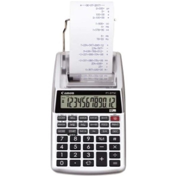 Canon P1-DTSC II 12 Hane Şeritli Hesap Makinesi Canon P1-DTSC II 12 Hane Şeritli Hesap Makinesi