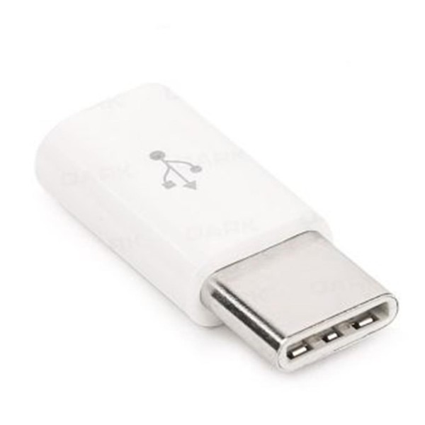Dark DK-AC-U31XMICROW USB3.1 TypeC Erkek - Micro USB2.0 Dişi Dönüştürücü Beyaz Dark DK-AC-U31XMICROW USB3.1 TypeC Erkek - Micro USB2.0 Dişi Dönüştürücü Beyaz