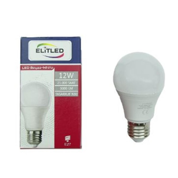 ELİTLED 12W BEYAZ  LED AMPUL 