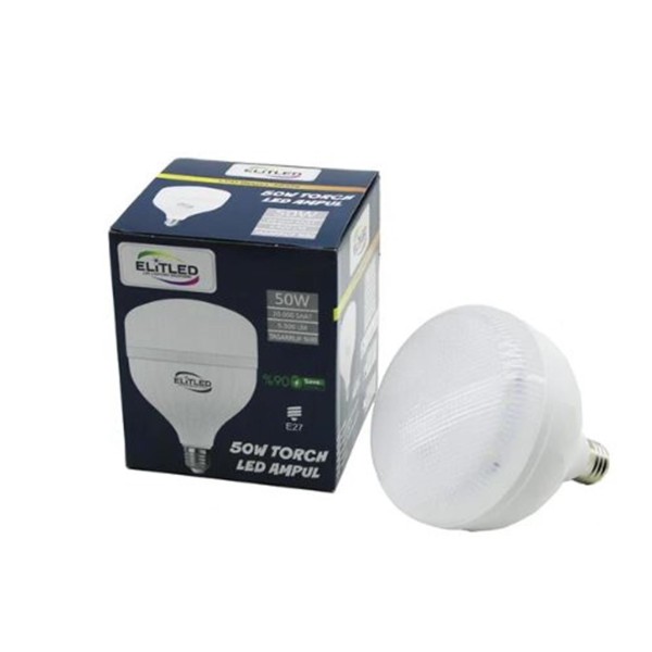ELİTLED 50W BEYAZ TORCH  AMPUL 
