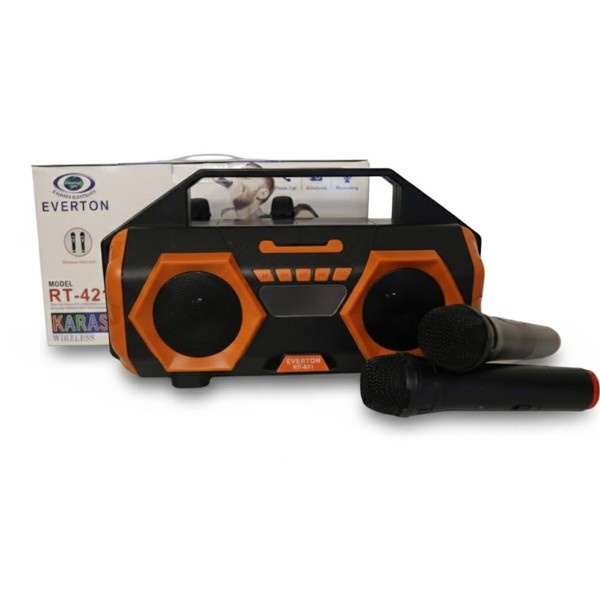 Everton RT-421 Bluetooth-USB-SD-FM Şarjlı  Nostaljik Radyo