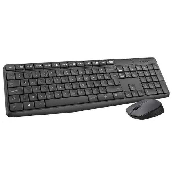 Logitech 920-007931 MK235 İngilizce Kablosuz Klavye & Mouse Seti Logitech 920-007931 MK235 İngilizce Kablosuz Klavye & Mouse Seti
