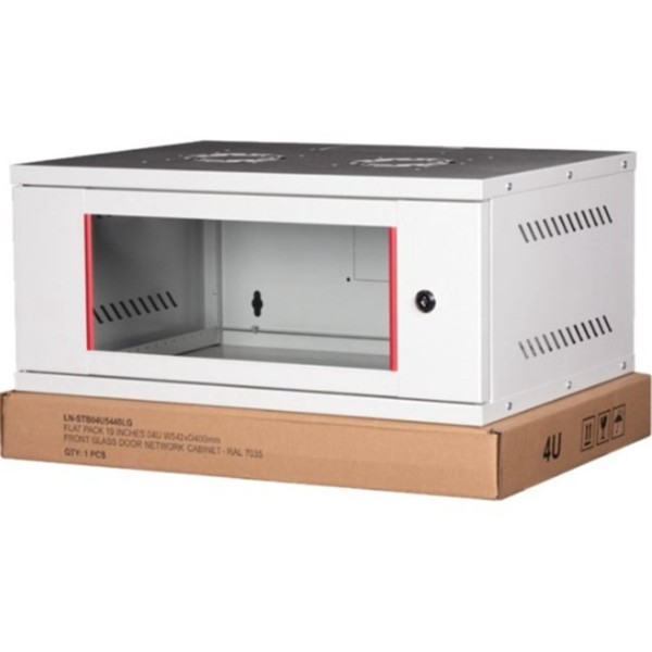 Lande LN-STB04U5440LG 4U 540x400 Ön Tek Cam Kapak Duvar Tip Boş Demonte Kabinet Lande LN-STB04U5440LG 4U 540x400 Ön Tek Cam Kapak Duvar Tip Boş Demonte Kabinet