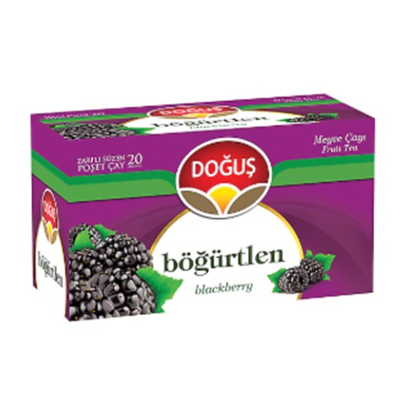 Doğuş Böğürtlen Meyve Çayı Süzen Poşet Çay 20x1.90 gr Doğuş Böğürtlen Meyve Çayı Süzen Poşet Çay 20x1.90 gr
