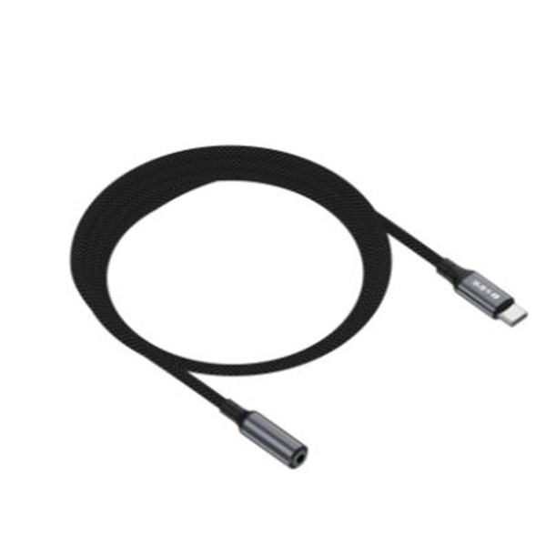 S-link Armor FC-01 15cm Type-C to F AUX Örgülü Metal Başlıklı Siyah Ses Kablosu S-link Armor FC-01 15cm Type-C to F AUX Örgülü Metal Başlıklı Siyah Ses Kablosu