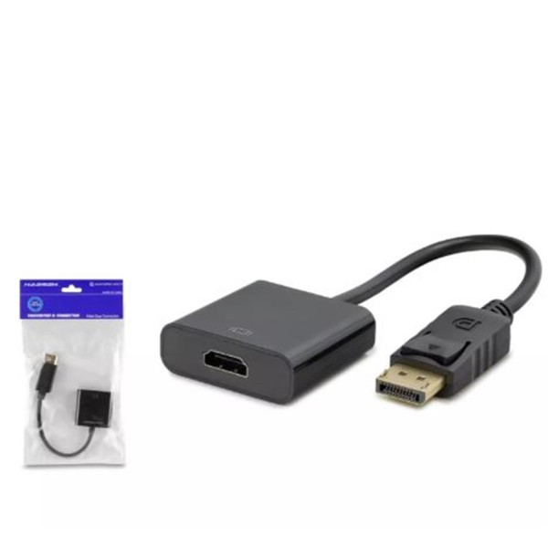 HADRON HDX7873 DisplayPort to HDMI Dişi Görüntü Dönüştürücü 4K 30 Hz - Siyah HADRON HDX7873 DisplayPort to HDMI Dişi Görüntü Dönüştürücü 4K 30 Hz - Siyah