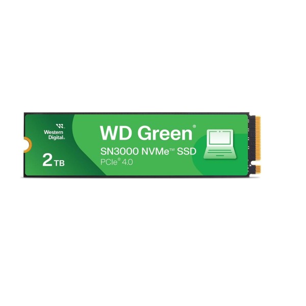 Wd 2TB Green SN3000 M.2 NVMe 5.000 MB-4.000 MB WDS200T4G0E Ssd Disk