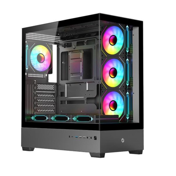 Frisby FC-9560G NOVA-X 650w 80+ Gaming Kasa 7x ARGB Fan Frisby FC-9560G NOVA-X 650w 80+ Gaming Kasa 7x ARGB Fan