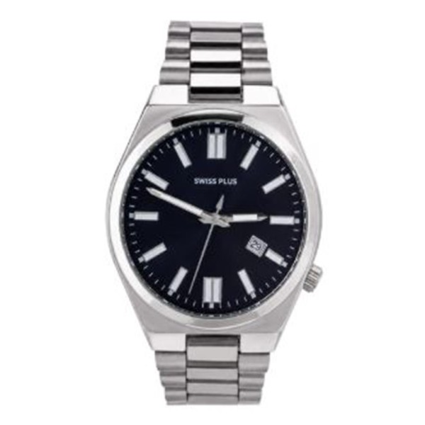 Swiss Plus Man Watch Basic Seri Model-1 ST3533AGS Black-Silver(Kol Saati) Swiss Plus Man Watch Basic Seri Model-1 ST3533AGS Black-Silver(Kol Saati)