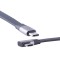Vcom CU582RA-2.0 Type-C USB4 V2 90 Derece Düz 2.0m Şarj Kablosu