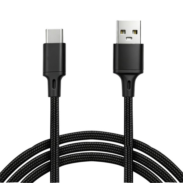 Vcom CU252 Type-C to USB 3m 15W (5V-3A) Örgülü Şarj Kablosu
