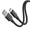 Vcom CU252 Type-C to USB 3m 15W (5V-3A) Örgülü Şarj Kablosu