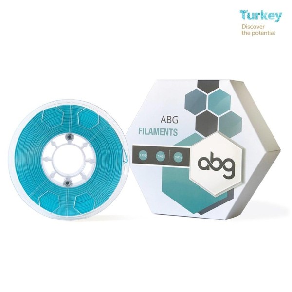 ABG PLA Turkuaz Filament 1.75mm 1kg ABG PLA Turkuaz Filament 1.75mm 1kg