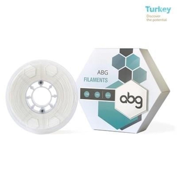 ABG PETG Beyaz Filament 1.75mm 1kg ABG PETG Beyaz Filament 1.75mm 1kg